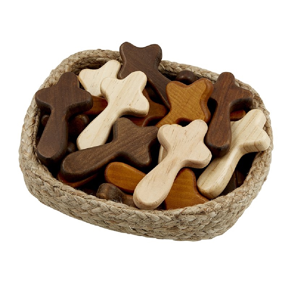 Hand Held Cross - Choose from Natural Finish; W...