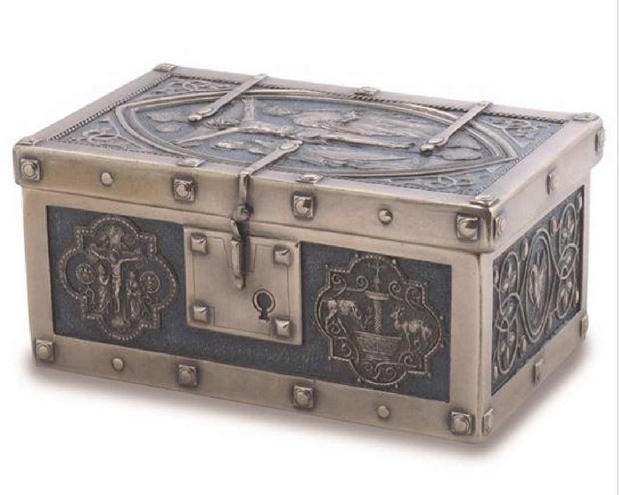 Crucifixion Of Christ 
Keepsake Rosary Box  