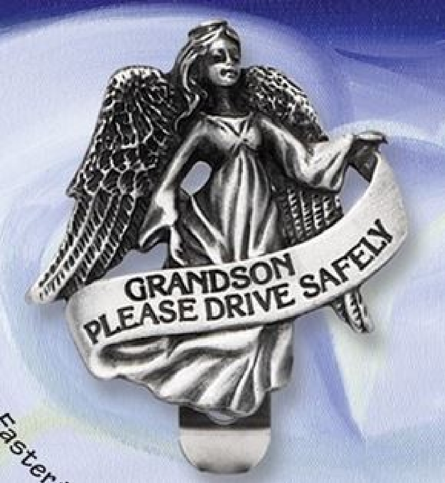 Drive Safely Grandson
Visor Clip  
