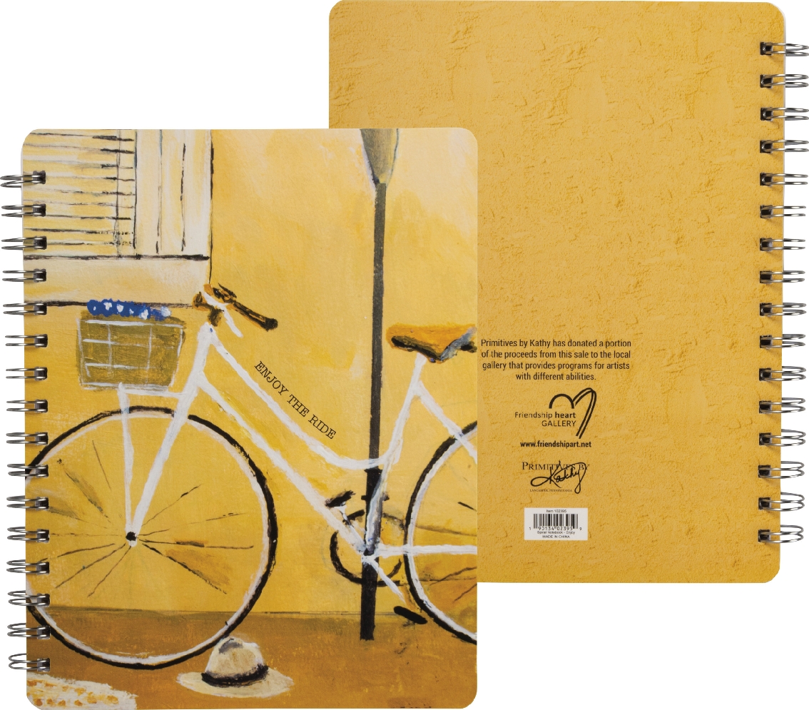 Spiral Notebook - Enjoy The Ride

Created at ...