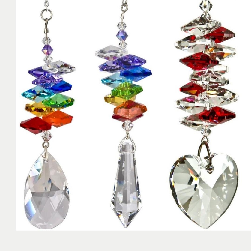 Crystal Rainbow Cascade Suncatcher 
Choose fro...