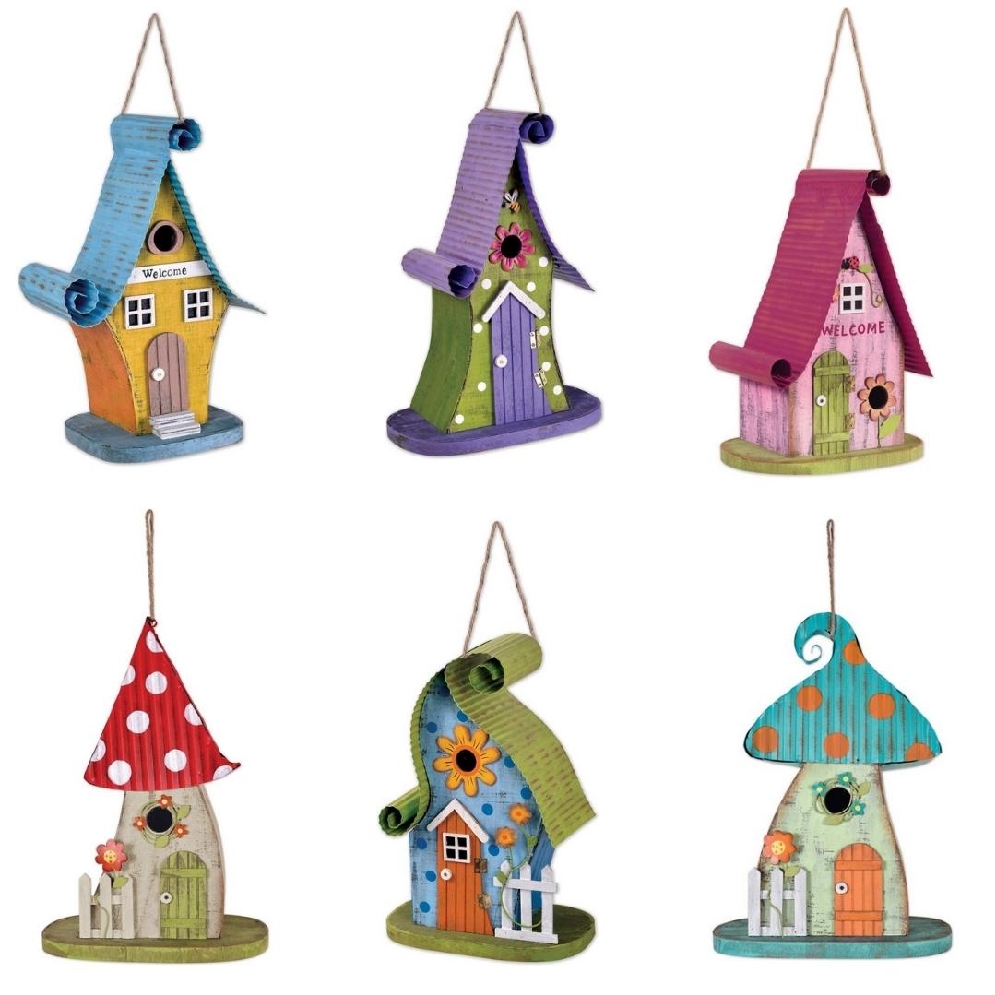 Colourful Birdhouses
Choose from 6 Styles

W...