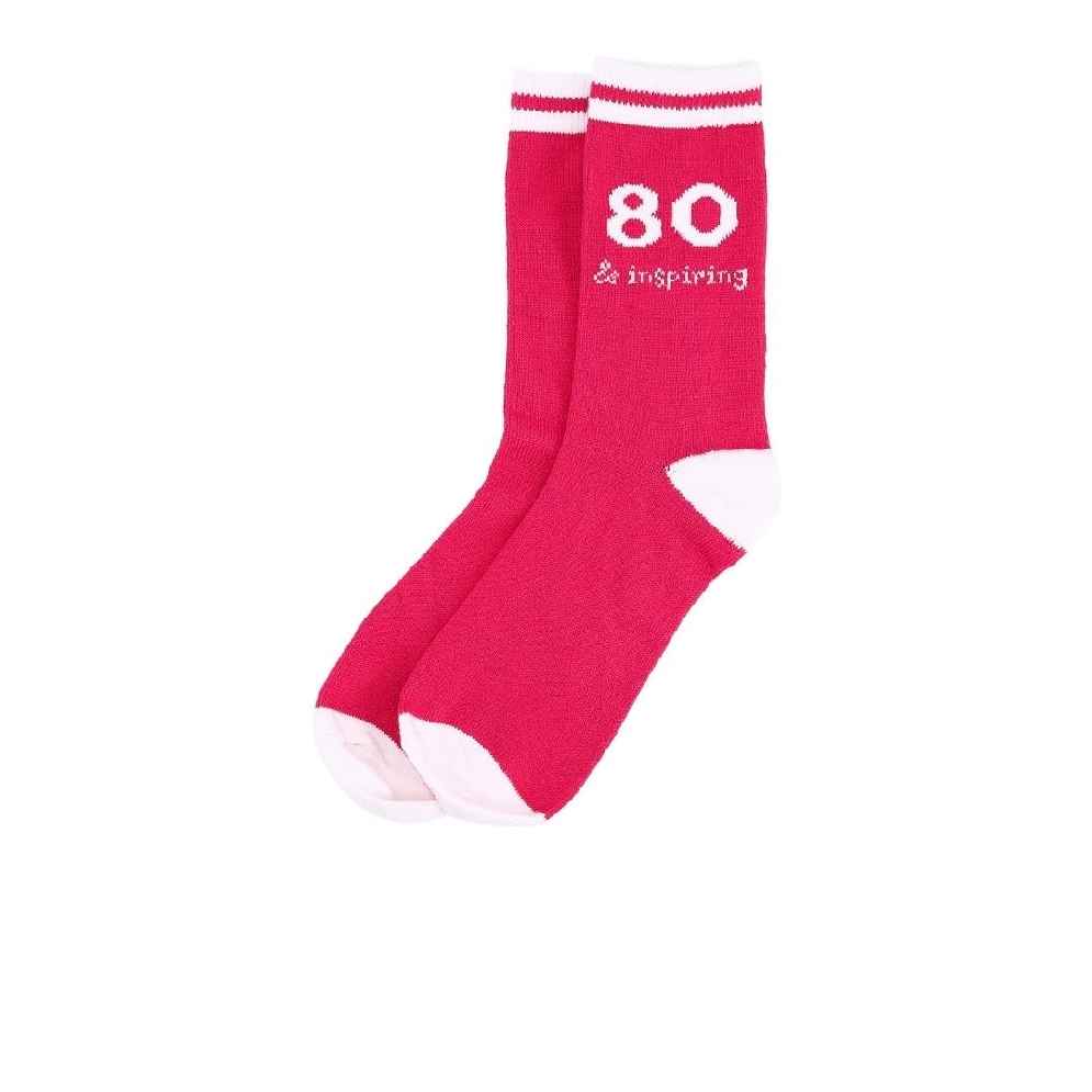 80 & Inspiring Ladies Crew Socks  