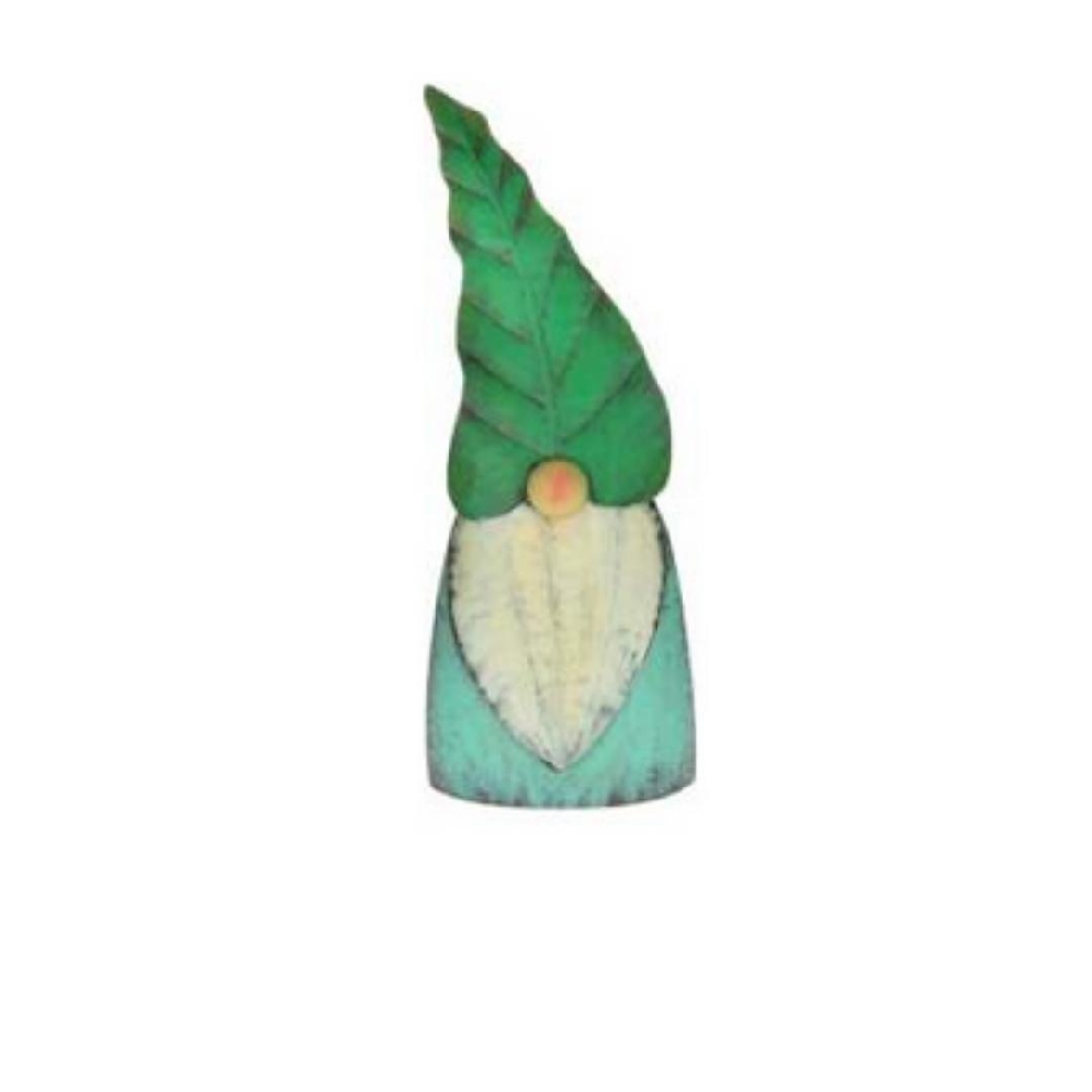 Garden Turquoise Gnome Head 16    