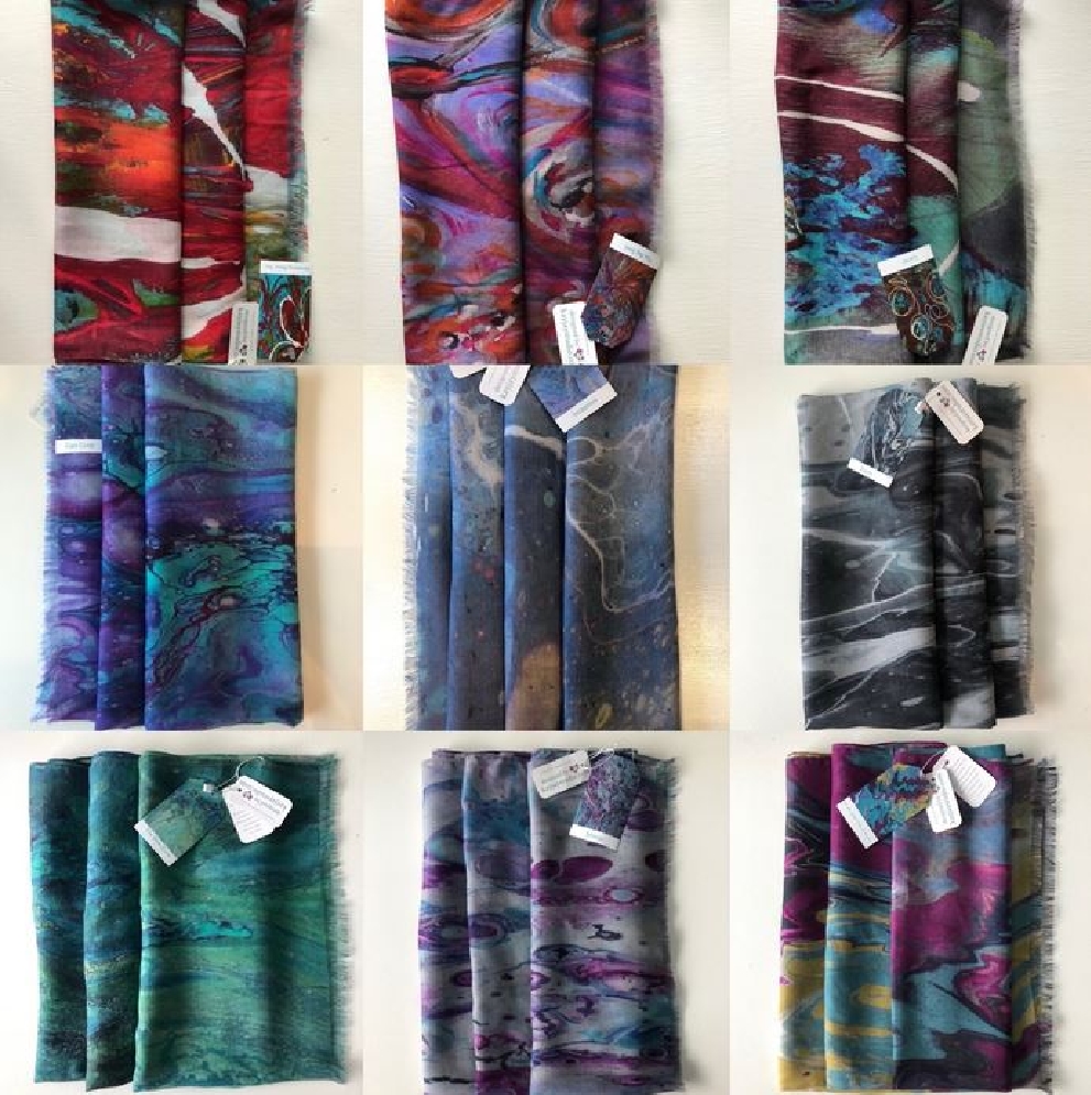 Luxury Silk Modal All Season Scarf by KayJay St...