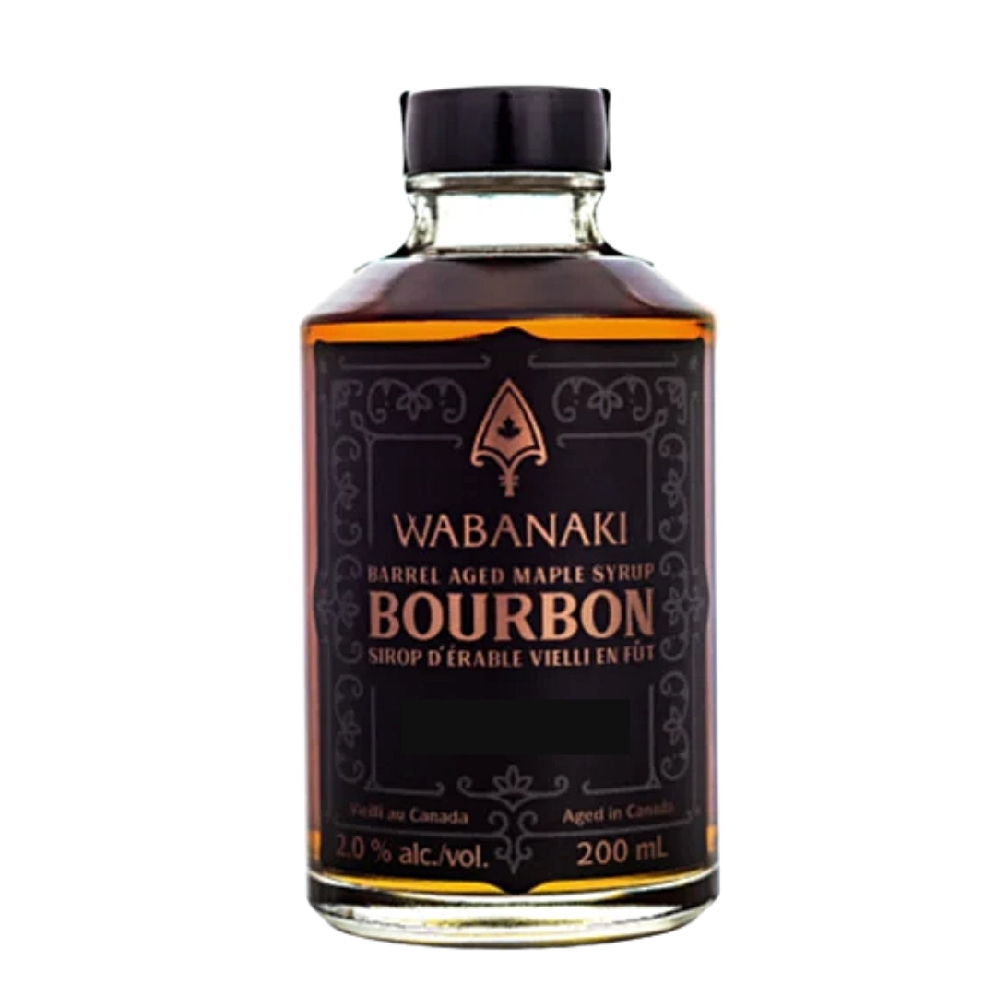 Barrel Aged Bourbon Maple Syrup by Wabanaki Map...