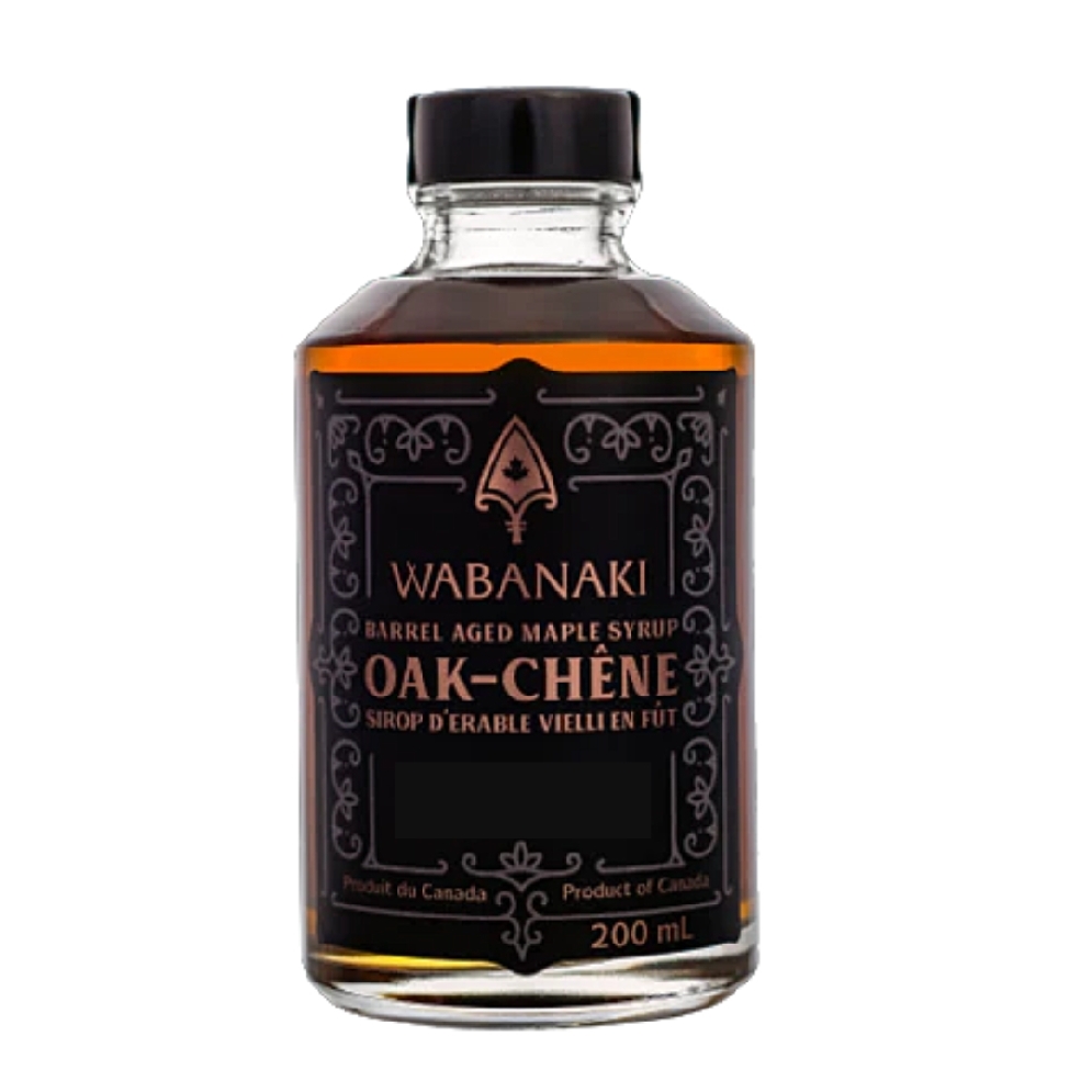 Barrel Aged Toasted Oak Maple Syrup by Wabanaki...