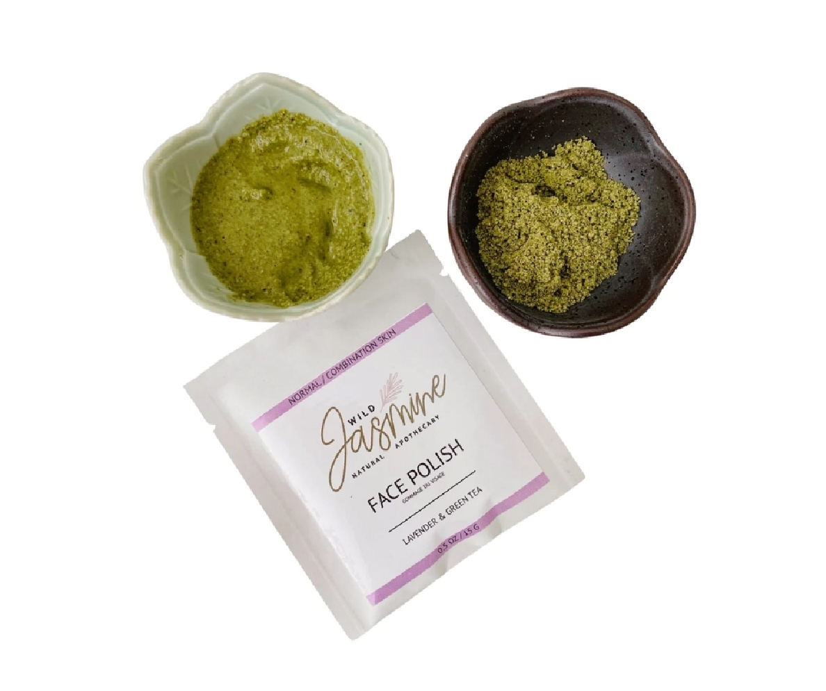 Lavender &amp; Green Tea Face Polish

Our Lavende...
