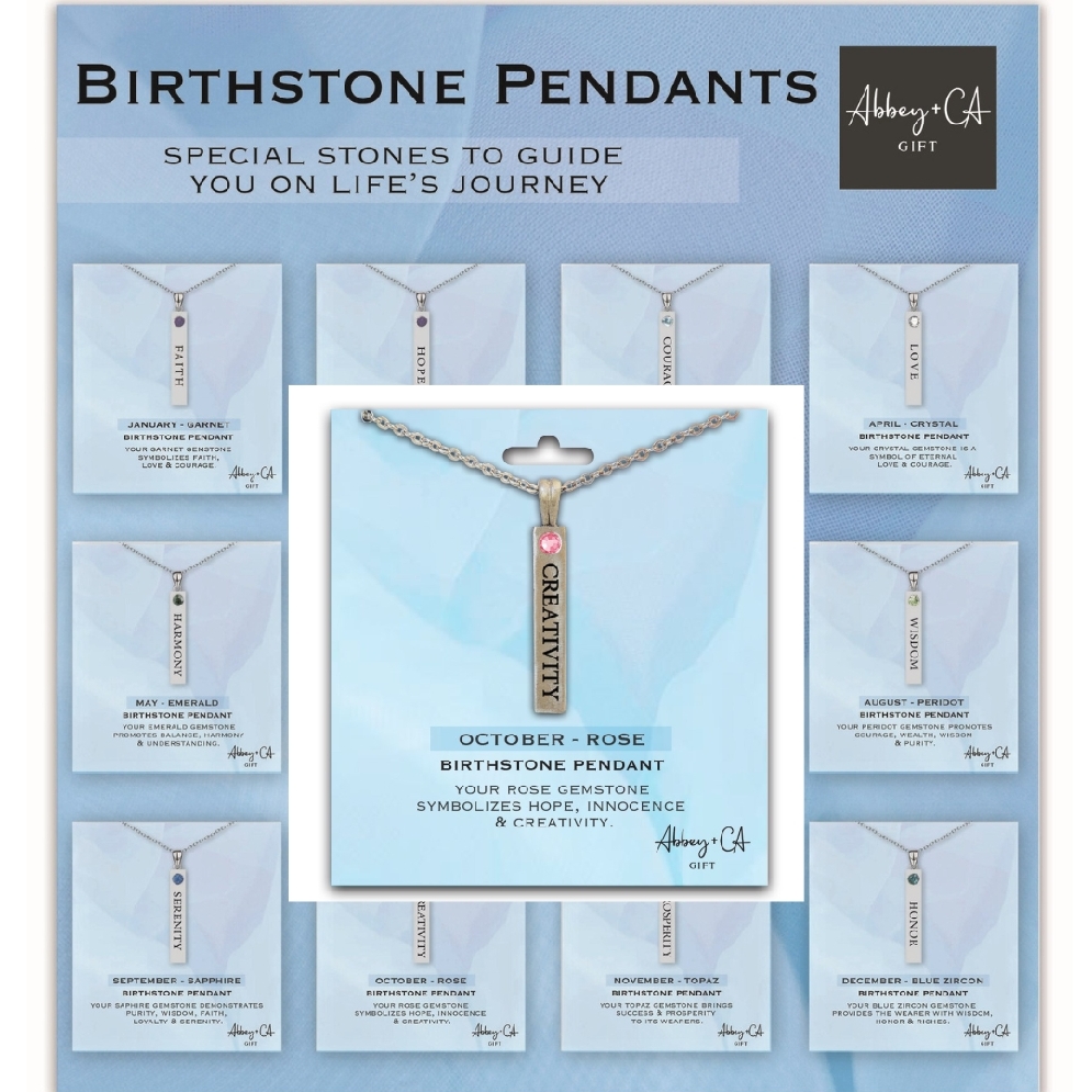 Birthstone Pendants - Special Stones to Guide Y...