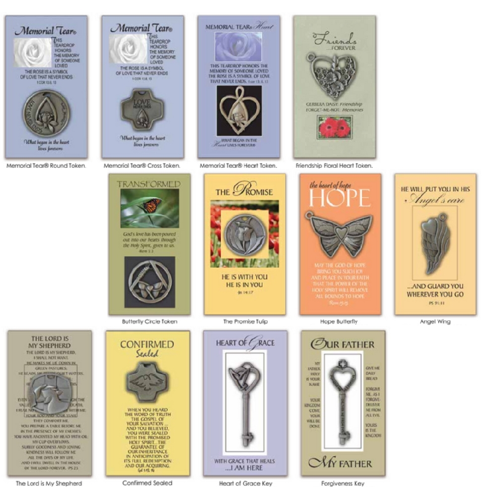 Memorial Tear Poket Token
12 Styles to Choose ...
