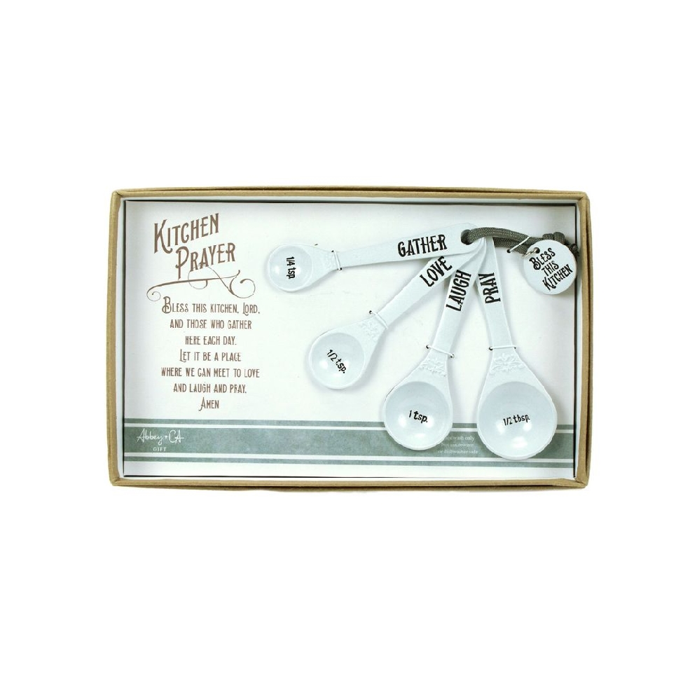 Kitchen Prayer Measuring Spoon Set
Measuring...