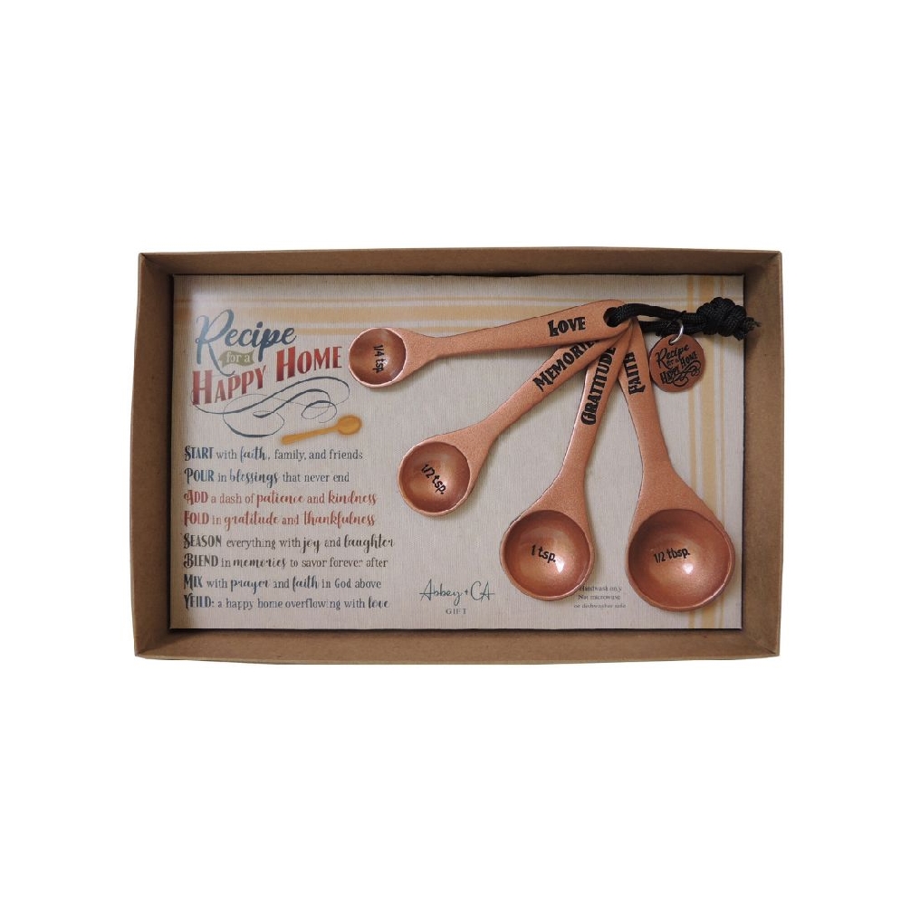 Recipie For A Happy Home Measuring Spoon Set
...