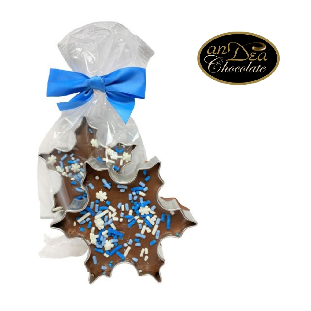 Milk Chocolate Snowflake Cookie Cutter

A gif...