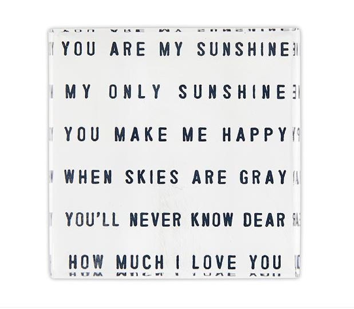 Lucite Block
My Sunshine
2  x2  

Celebrate...