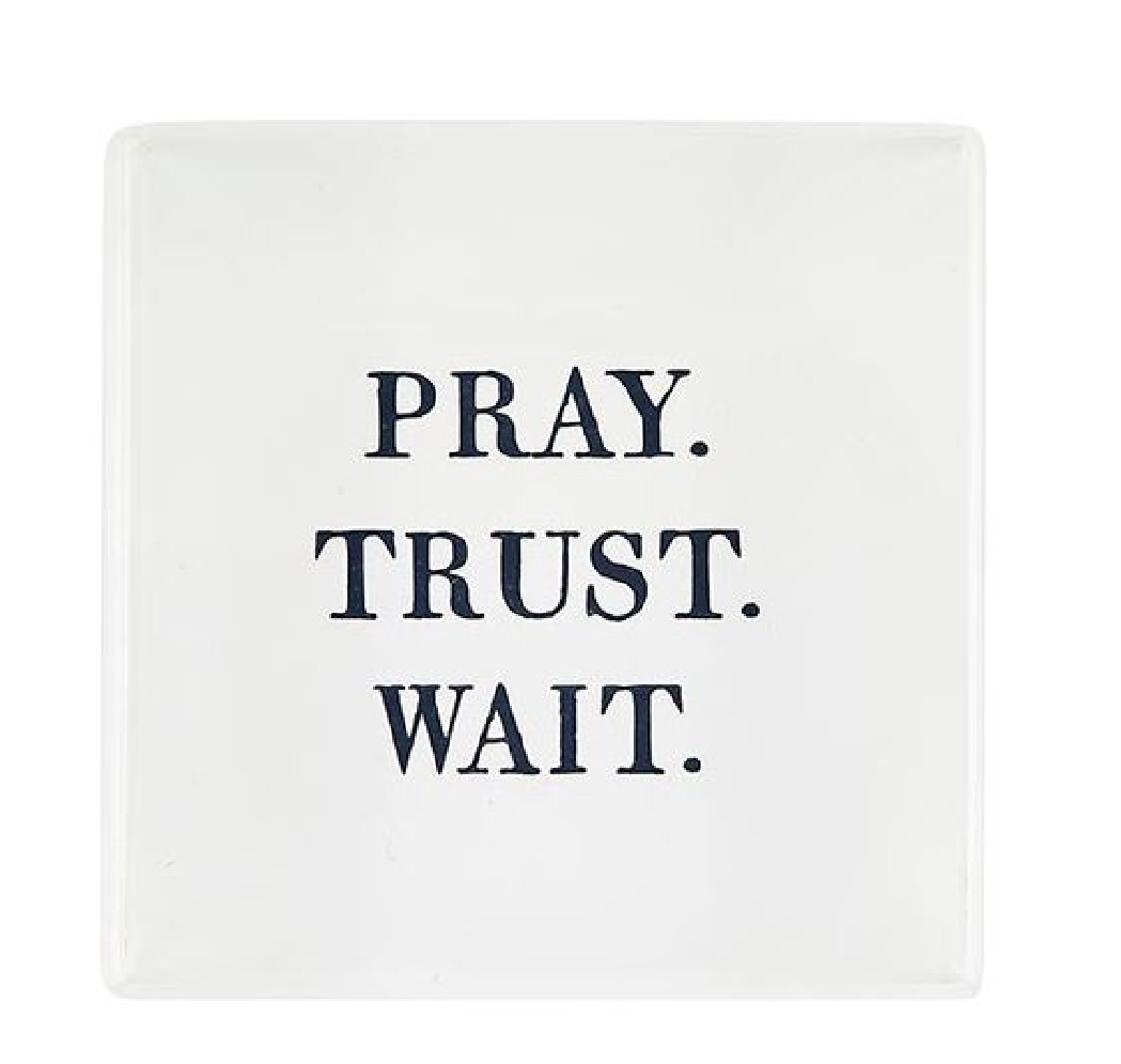 Lucite Block
Pray; Trust; Wait
2  x2  

Cel...