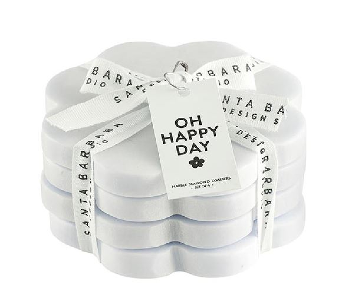 Marble Scallop Coaster
4   Dia x 0.5   H


...