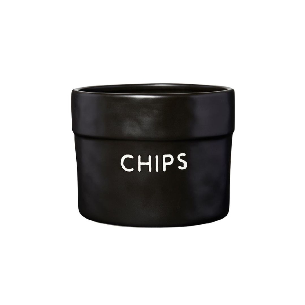 Black Ceramic Chips Bag


Serve delicious ch...