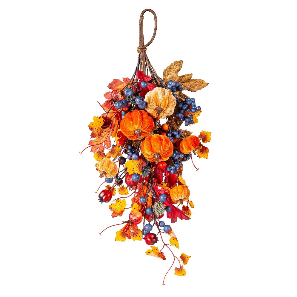 Harvest Pumpkin Wall Hanger  