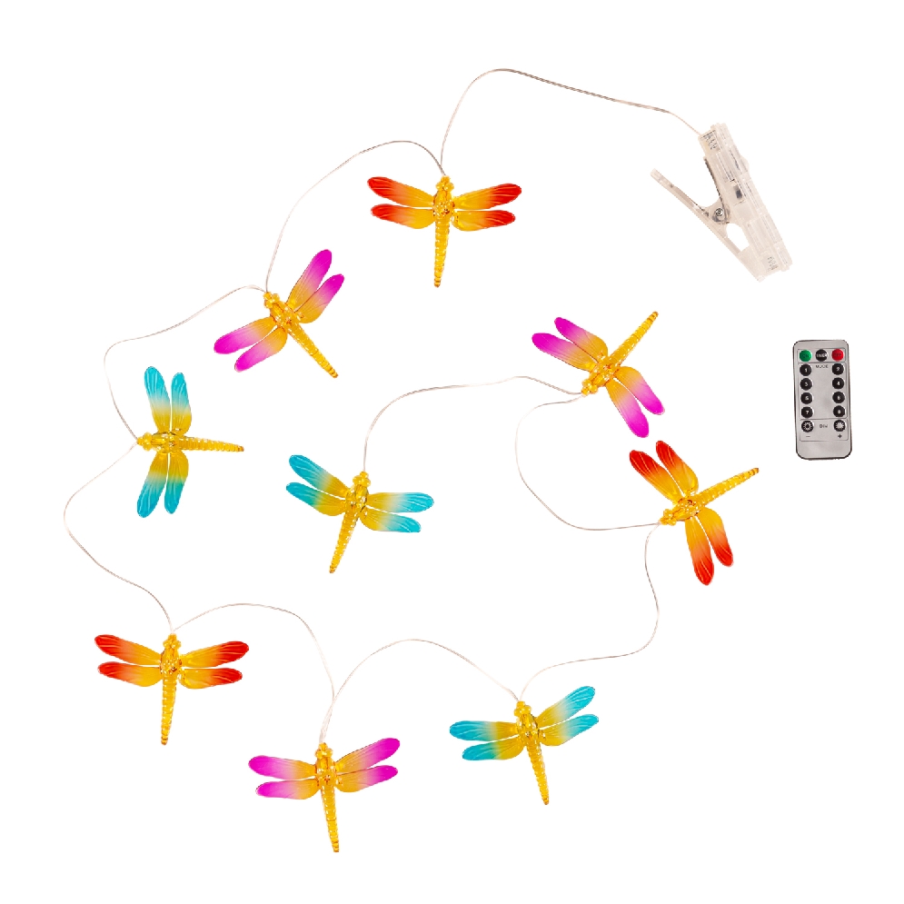 Dragonfly String Lights with Timer and Remote
...