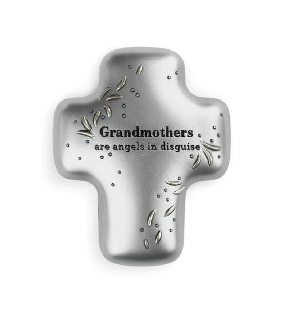 Grandmothers Artful Cross Keeper - Keepsake Dish  