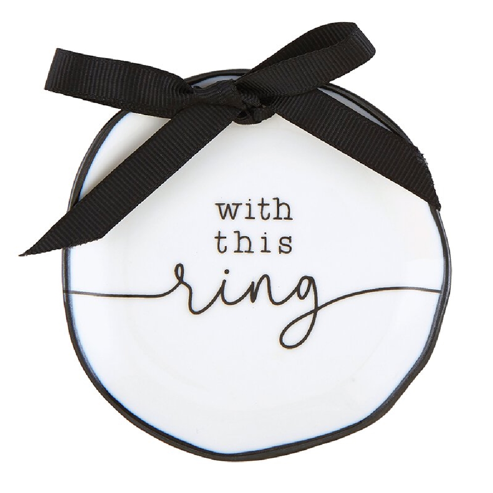 Ring Bearer Dish - With This Ring

A unique r...