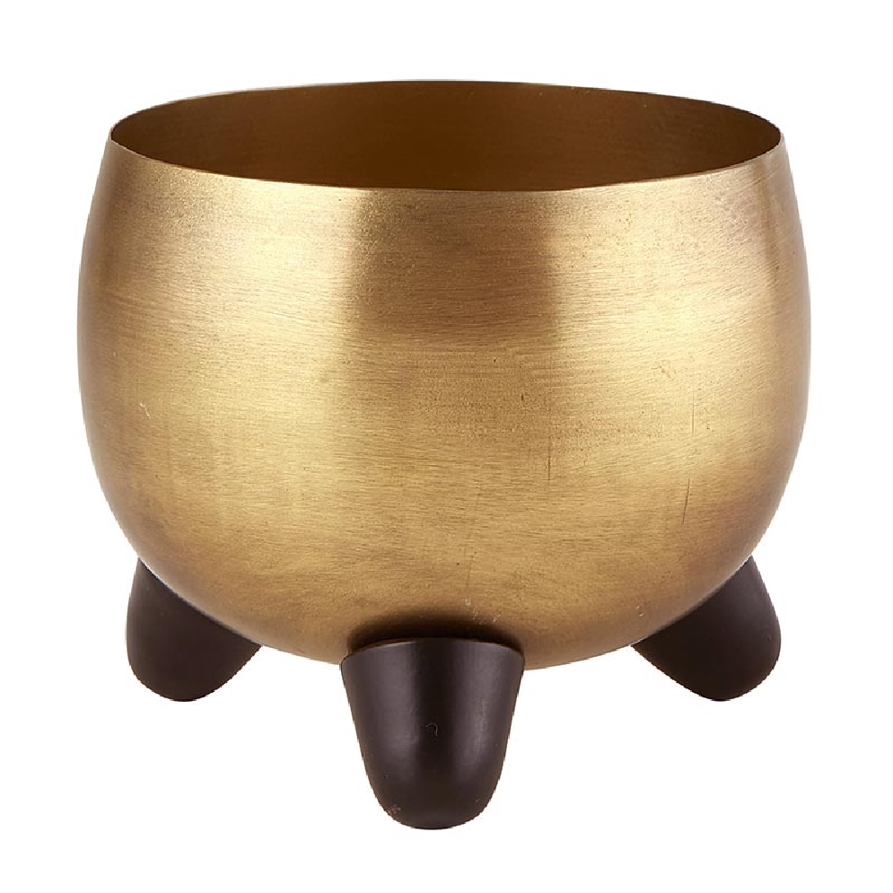 Metal Footed Vase - Gold

Display beautiful p...