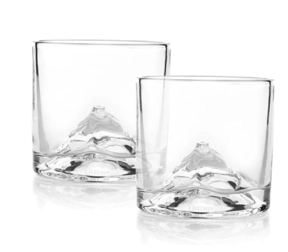 Mount Fuji Crystal Whiskey Glasses 
Set of 2
...