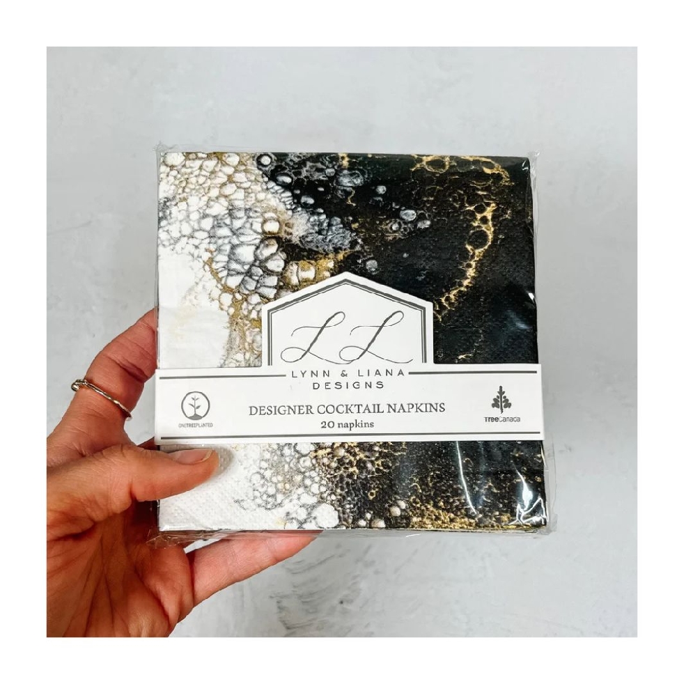 Lynn &amp; Liana
Cocktail Napkins

Entertain in ...