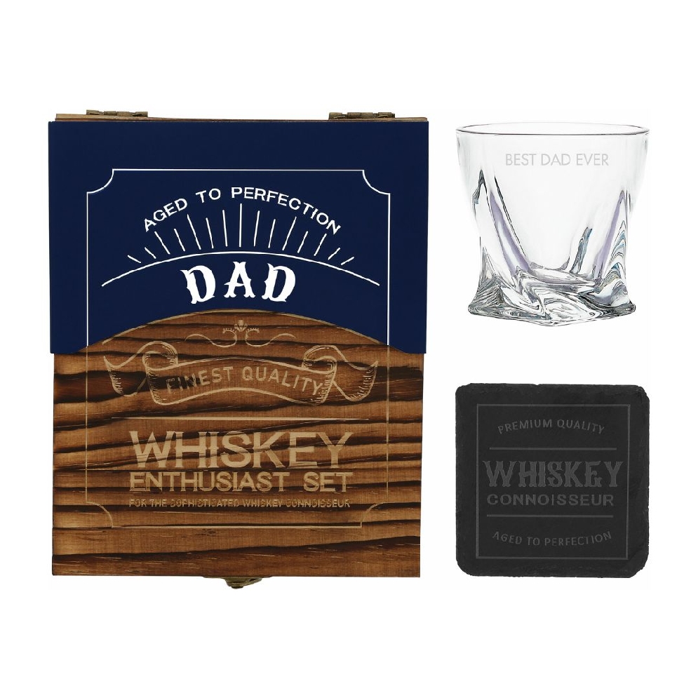 Dad - Rocks Glass Gift Box

Wonderful for rye...
