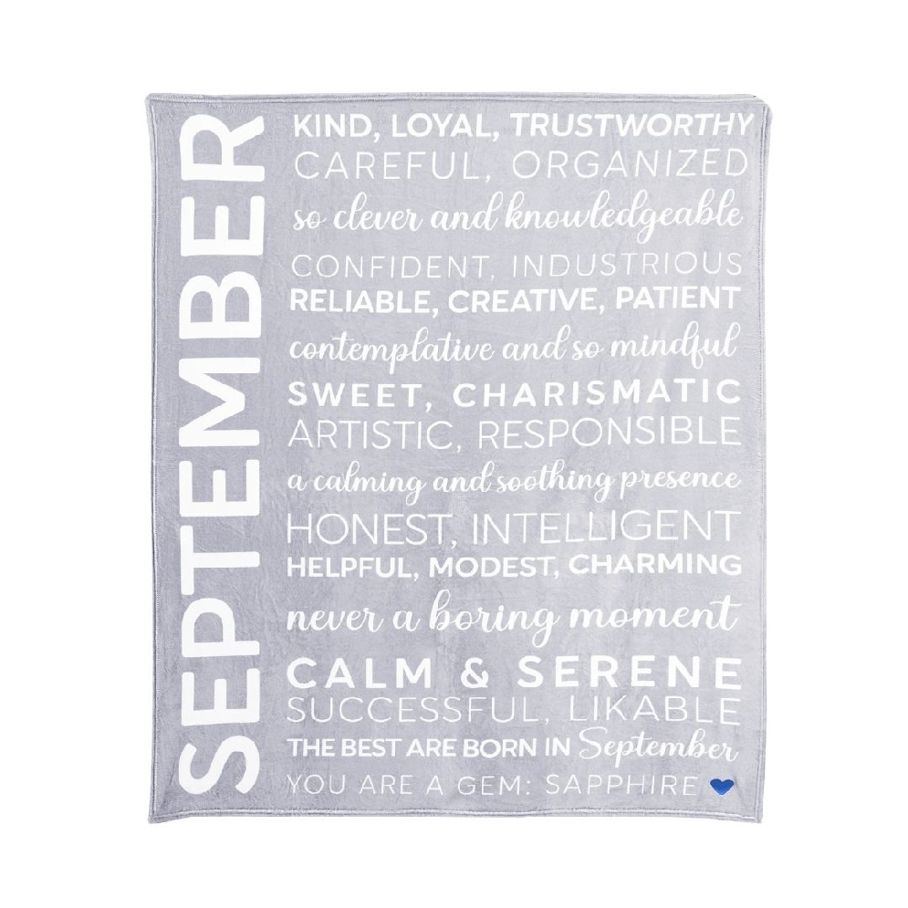   You Are A Gem  
Ultra Plush Birth Month Blan...