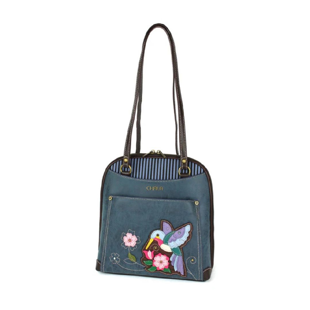 Convertible Backpack Purse
Hummingbird / Blue...