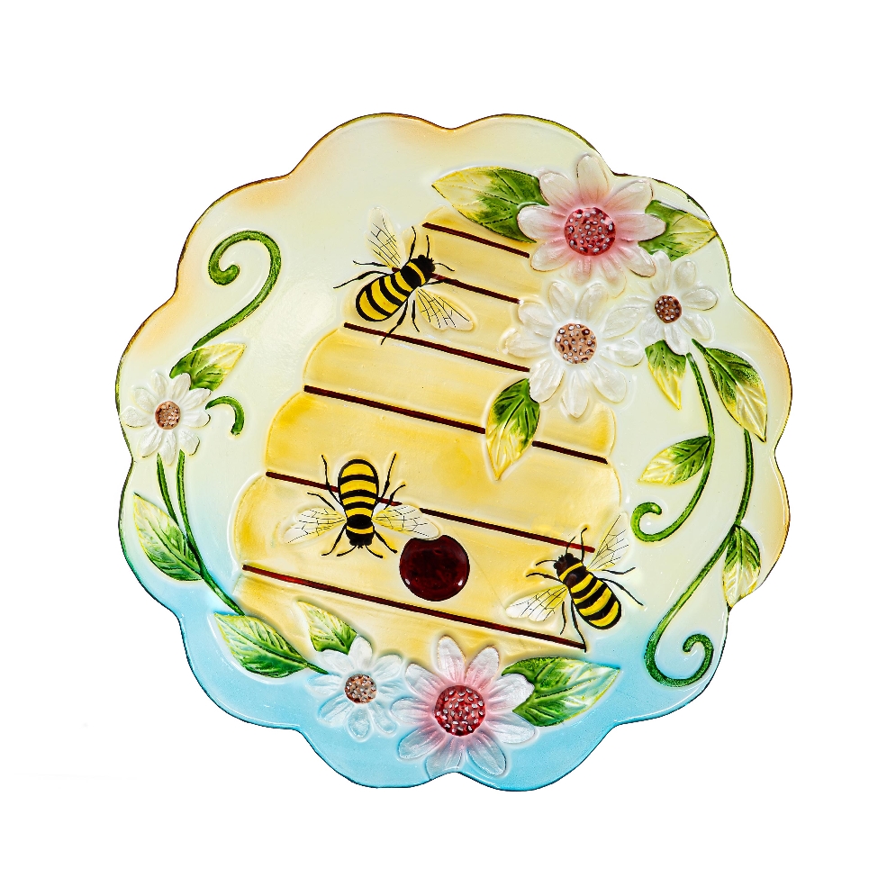 Glass Bird Bath - Floral Beehouse
Any garden w...