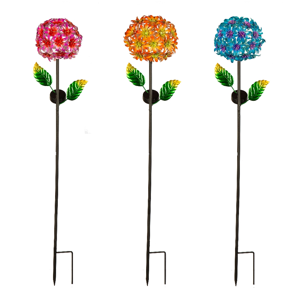 Hydrangea Solar Garden of Wonder Garden Stake 2...