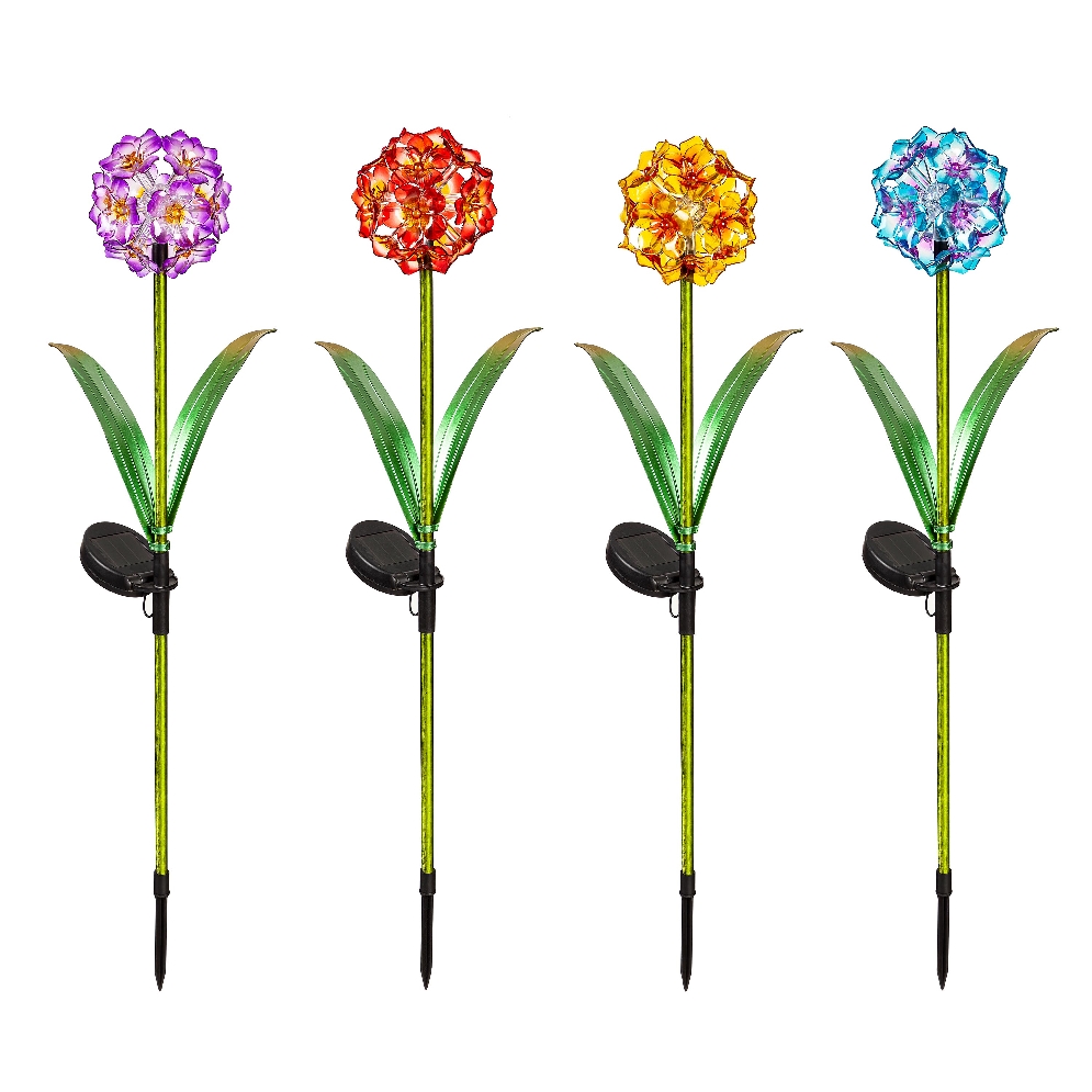 Flower Ball Solar Garden Stake
Choose from 4 c...