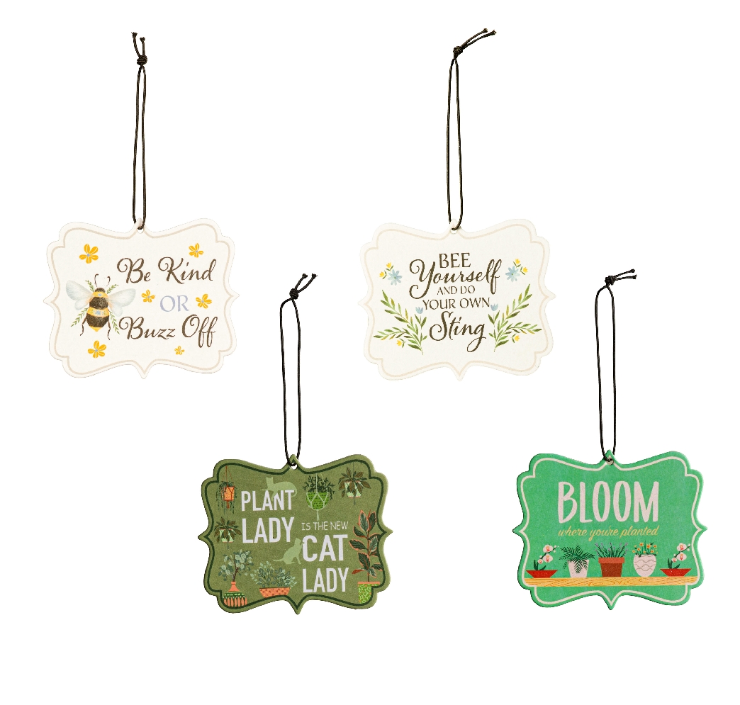 Spring Bloom
 Messaging Car Air Freshener  