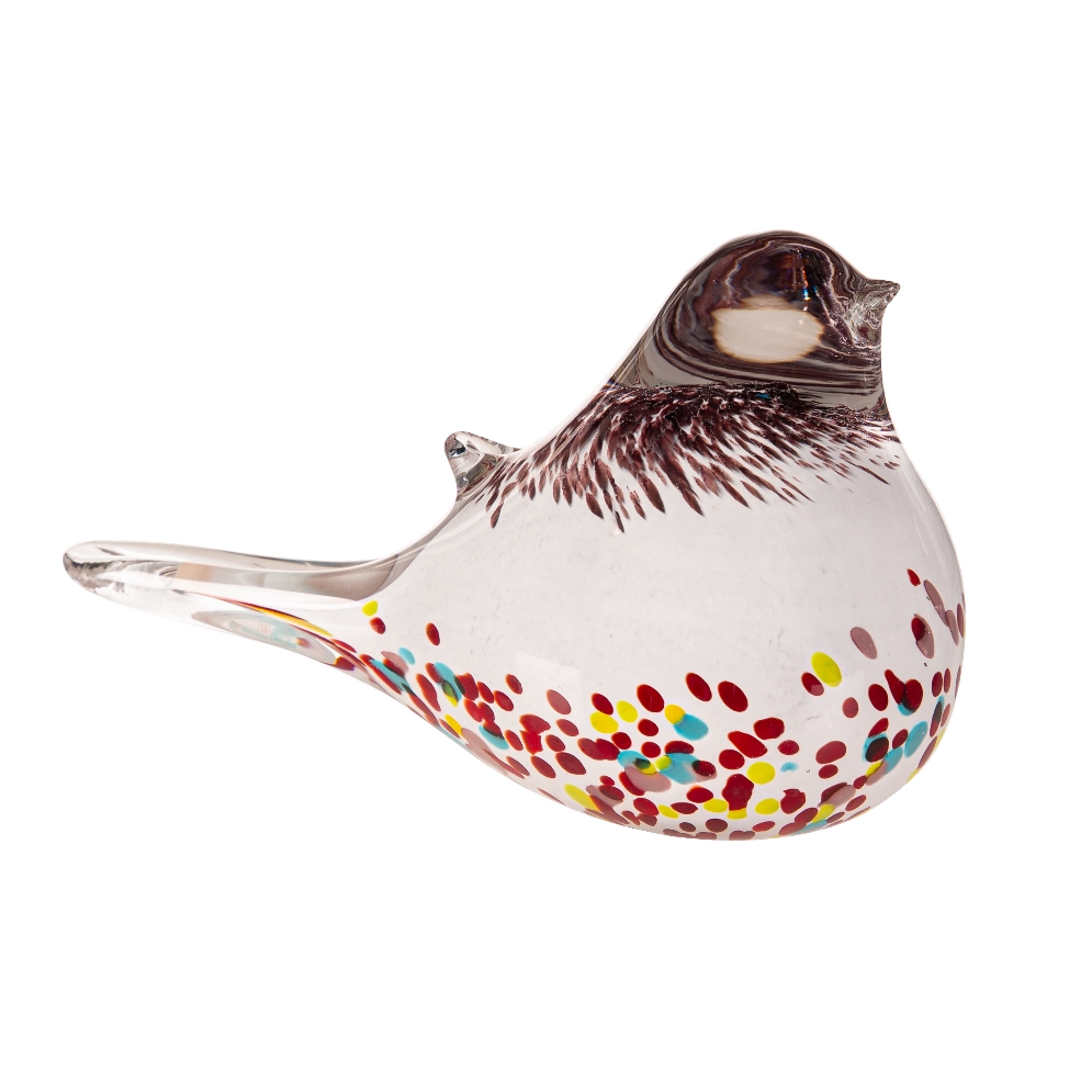 Pollinator Garden Decorative Glass Bird Table D...
