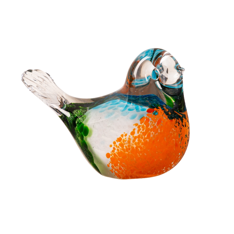 Pollinator Garden Decorative Glass Bird Table D...