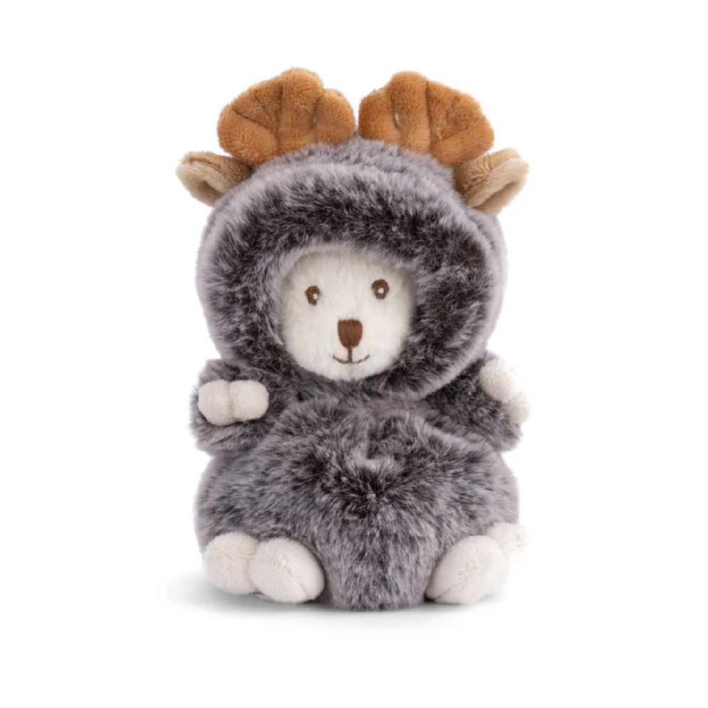 Handcrafted Bukowski Bears
Ziggy Moose 
Gray...