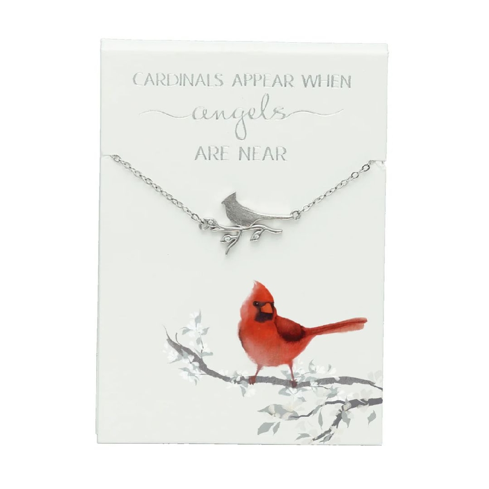 Silver Plated Necklace w/ CZ
On A   Cardinals ...