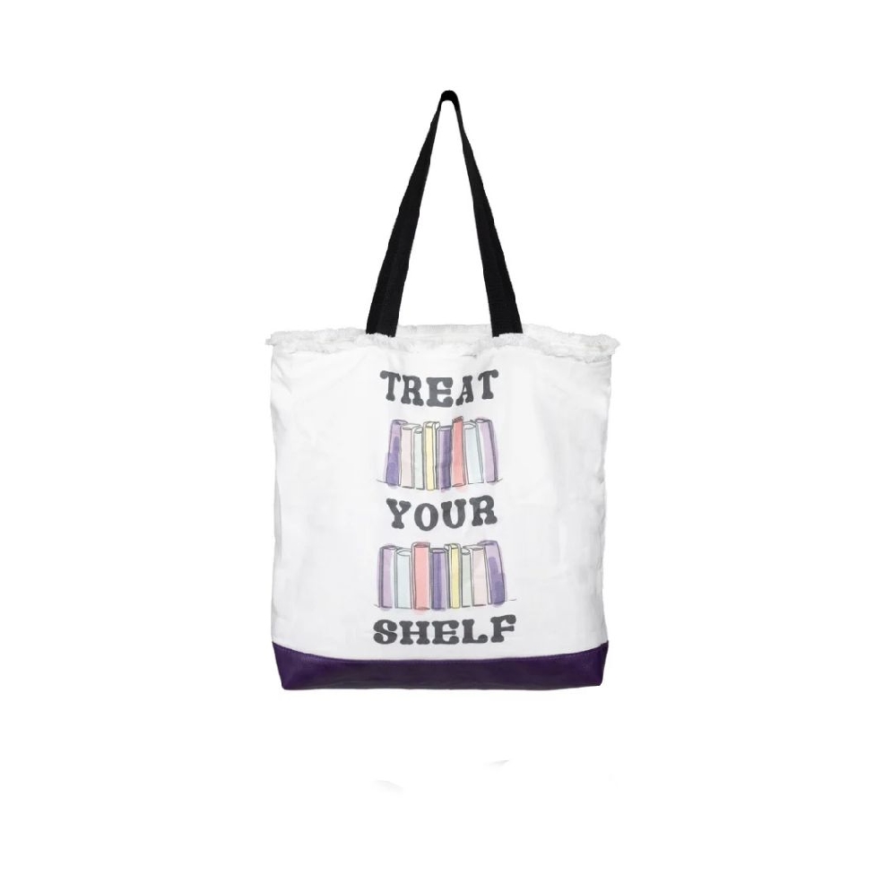   Treat Your Shelf   Canvas Tote Bag
15   x 18...