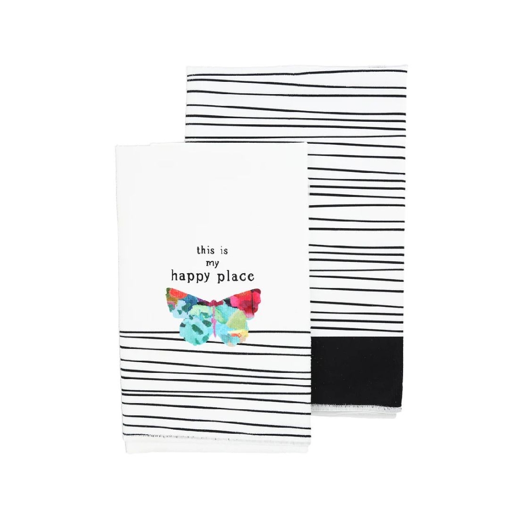 Happy Place Tea Towels
Set of 2
27.5   x 19.7...