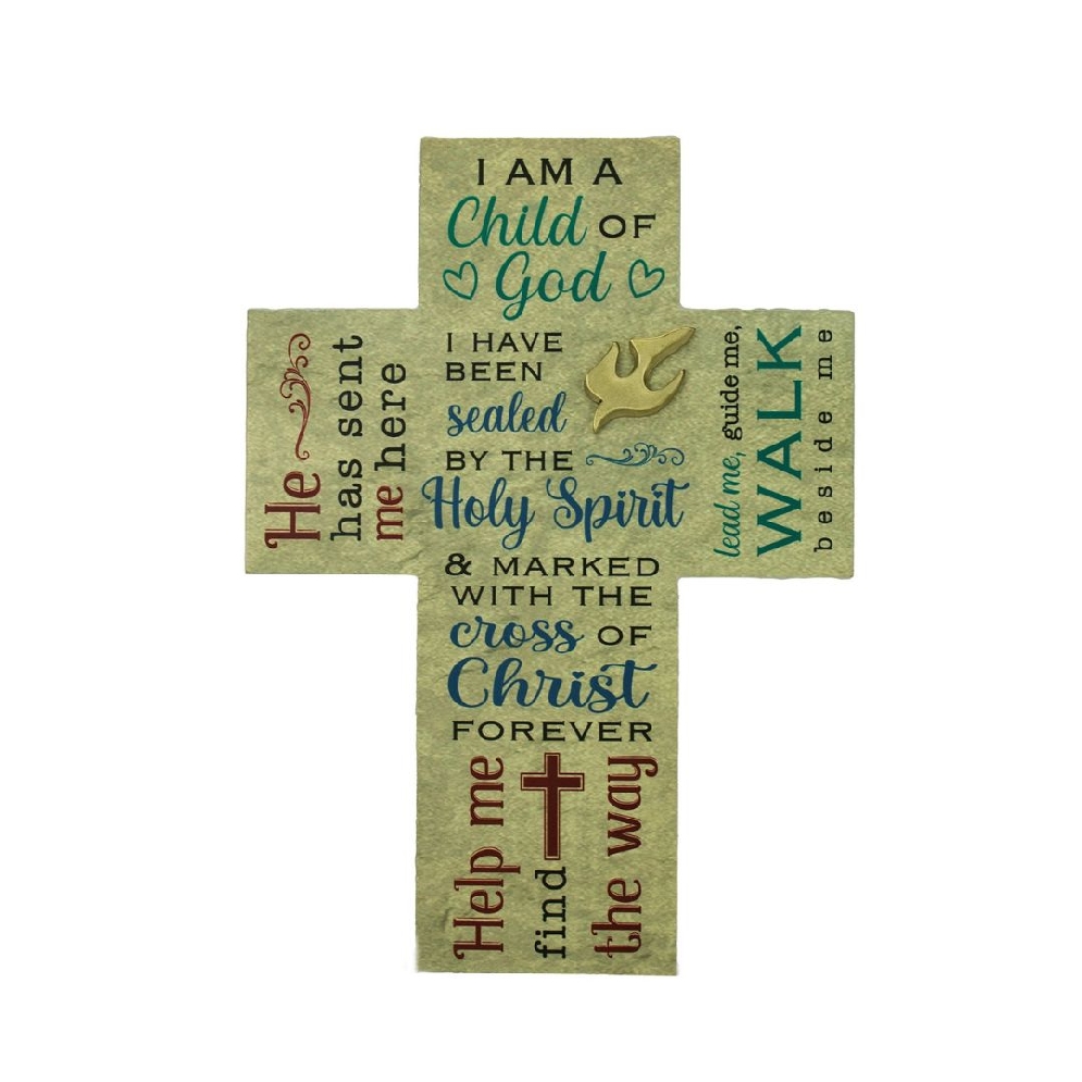 Wall Cross
Child Of God
w/ Dove
8x11  

Ho...