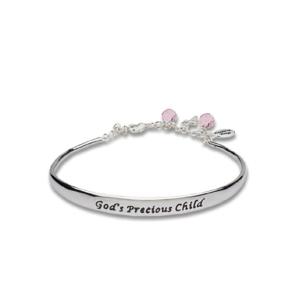 Cuff &amp; Chain Baby Bracelet
  God s Precious Ch...