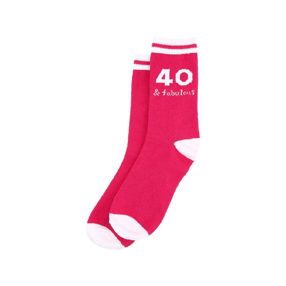40 & Fabulous Ladies Crew Socks  
