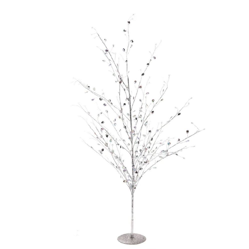 Iridescent 45   Decorative Gemmed Tree  