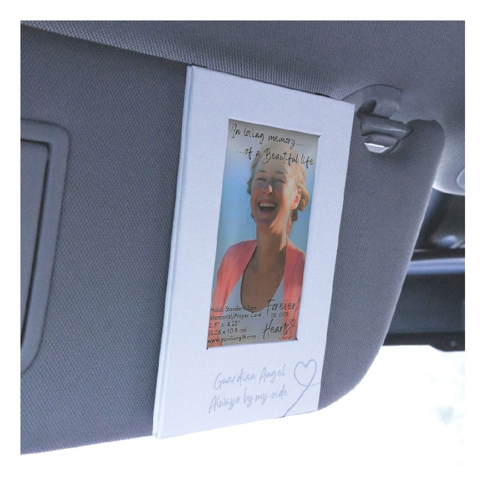 By My Side Visor Memorial Photo Frame with Magn...