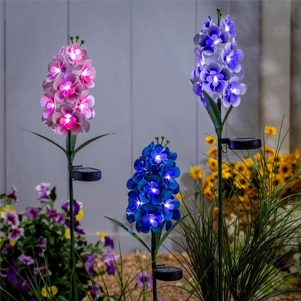 Lupine Solar Cottage Garden Stake  