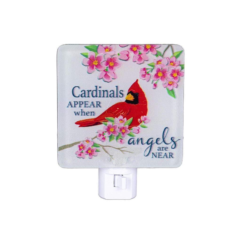   Cardinals Appear When Angels Are Near   Glass...