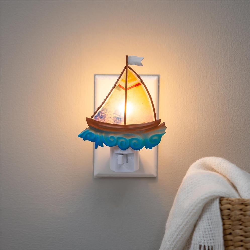 Seaside Retreat Glass Nightlight  