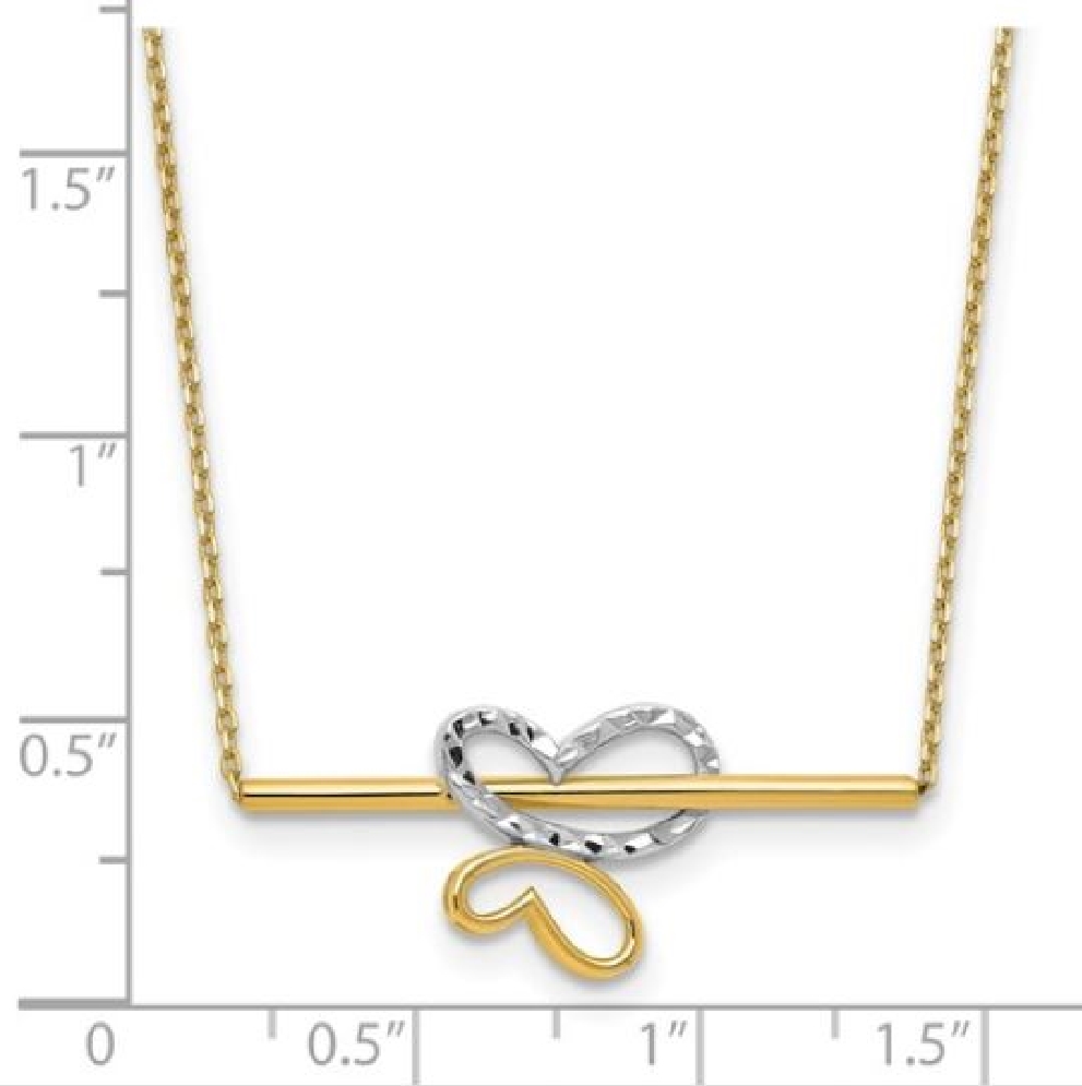 Butterfly Bar Necklace
Polished Diamond Cut
1...